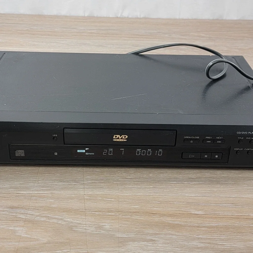 Sony DVP S360 CD DVD Player Digital Cinema Sound Dolby DTS Black No Remote